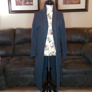 🔥 Gap Long Sweater Size  XS Blue